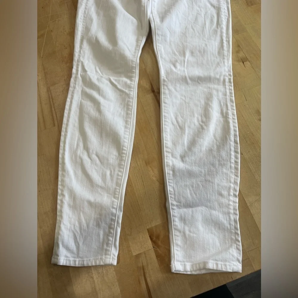 MOTHER The Looker Stayin' Alive High Waisted White Skinny Jeans size27 - Picture 7 of 14